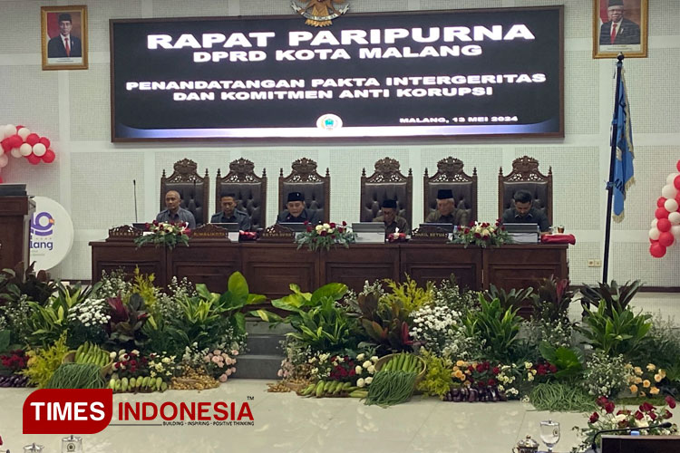 Perangi Korupsi, DPRD Kota Malang Tandatangani Pakta Integritas