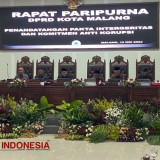 Perangi Korupsi, DPRD Kota Malang Tandatangani Pakta Integritas
