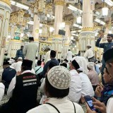 Jemaah Haji Indonesia Dapat Fasilitas Khusus Masuk Raudhah, Bisa Pakai Tasreh