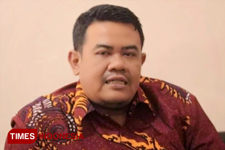 Arwan Hamidi, Komisioner KPU Ponorogo. (Foto: Marhaban/TIMES Indonesia)