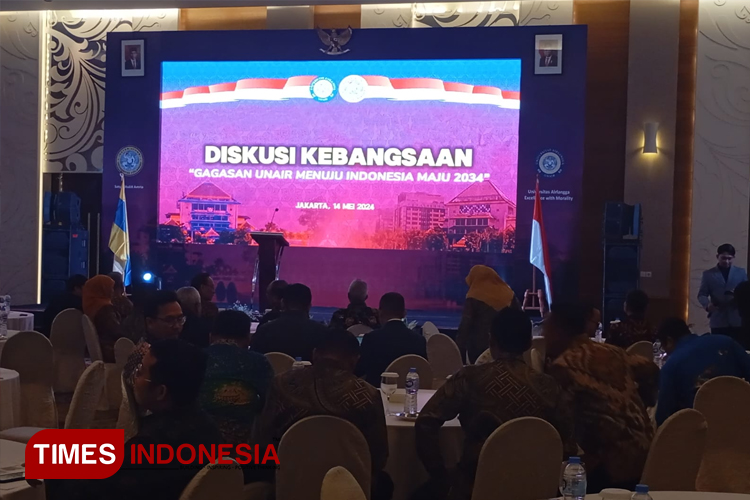 Kegiatan Diskusi Kebangsaan IKA Unair. (FOTO: Fahmi/TIMES Indonesia)