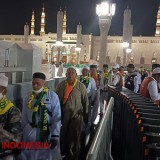 Jamaah Haji Indonesia Mulai Memasuki Raudhah di Masjid Nabawi