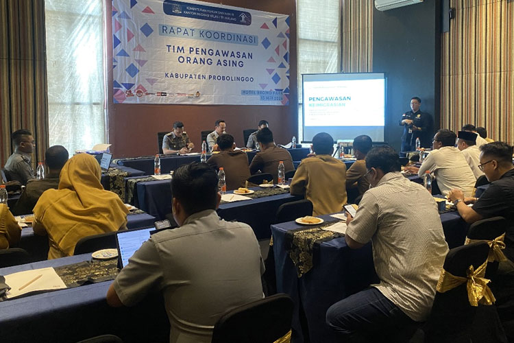 Jaga Kedaulatan Negara, Kantor Imigrasi Malang Gelar Rakor Tim Pengawasan Orang Asing