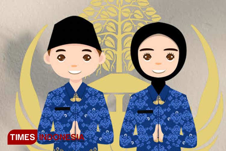 Ilustrasi ASN Cuti Haji. (Ilustrasi:TIMES Indonesia)