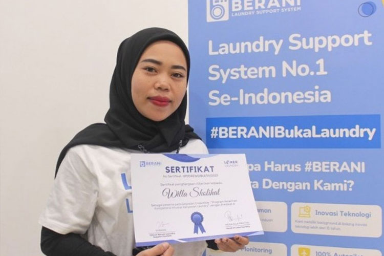 Pengelolaan Laundry (Foto: Tangkapan Layar)