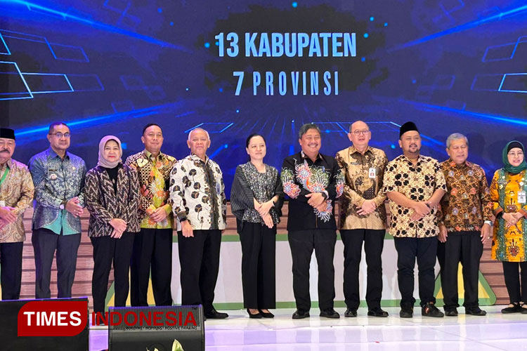 Kick Off Program Horticulture Development in Dryland Areas Project (HDDAP) di Surabaya, Kamis (16/5/2024). (FOTO: Lely Yuana/TIMES Indonesia)