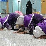 Jamaah Haji Indonesia UPG 5 Tiba di Bandara Madinah, Kondisi Sehat dan Penuh Syukur