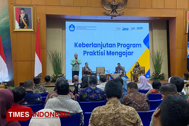 Acara Program Praktisi Mengajar Angkatan 4 Tahun 2024. (FOTO: AJP TIMES Indonesia)