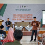 Halal Center INISNU Temanggung Gelar Pelatihan Pendamping Proses Produk Halal