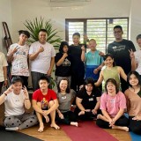 Inge Anugrah Kenalkan Yoga pada Individu Berkebutuhan Khusus Binaan House of Hope
