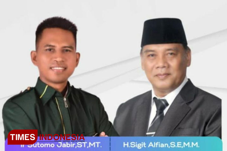 Sutomo Jabir Dan Sigit Alfian Keduanya mendapat mandat DPP PKB sebagai Bacalon Walikota Bontang. (FOTO: Kusnadi/TIMES Indonesia)