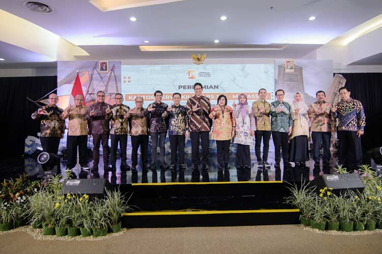 Peresmian Kantor LPS di Makassar Sulawesi Selatan. (Foto: LPS for TIMES Indonesia)