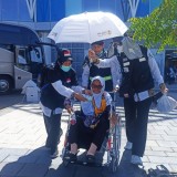 Jemaah Haji Indonesia Bisa Nikmati Layanan Disabilitas dan Lansia di Bandara Madinah