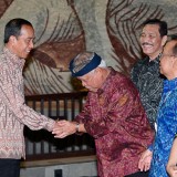 Menteri PUPR RI Dampingi Presiden RI Jokowi Sambut Para Delegasi Negara di Welcoming Dinner World Water Forum ke-10