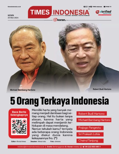Edisi Senin, 20 Mei 2024: E-Koran, Bacaan Positif Masyarakat 5.0