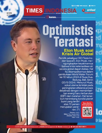  	Edisi Senin,20 Mei 2024: E-Koran, Bacaan Positif Masyarakat 5.0 