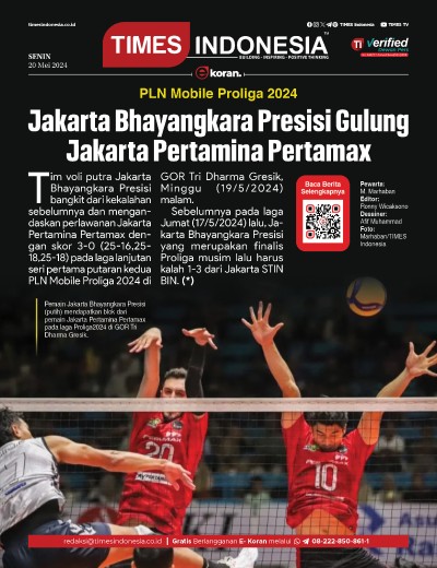 Edisi Senin, 20 Mei 2024: E-Koran, Bacaan Positif Masyarakat 5.0