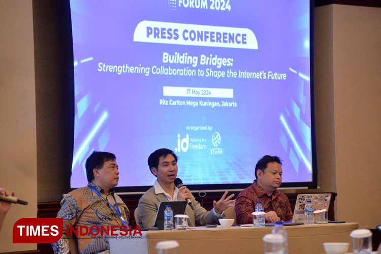 Sosialisasi ICAN dan PANDI jelang gelaran Forum DNS APAC 2024 Asia Pasifik. (Foto: Dok. PANDI for TIMES Indonesia)