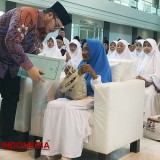 Jemaah Haji Kabupaten Kediri Diharapkan Bisa Saling Menjaga Selama di Tanah Suci 