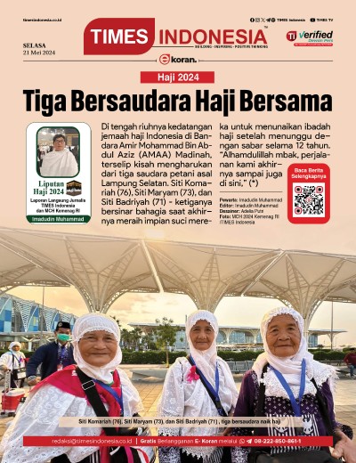 Edisi Selasa, 21 Mei 2024: E-Koran, Bacaan Positif Masyarakat 5.0