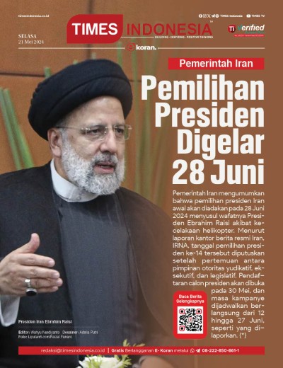 Edisi Selasa, 21 Mei 2024: E-Koran, Bacaan Positif Masyarakat 5.0