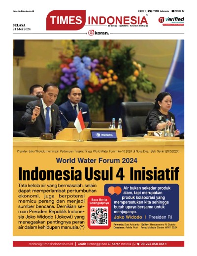 Edisi Selasa, 21 Mei 2024: E-Koran, Bacaan Positif Masyarakat 5.0