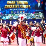 Kota Batu Jadi Lokasi Atraksi Lomba Drumband SMAN Taruna se-Jawa Timur