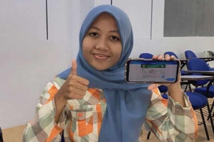 Silvi Aulia Nurjannah, peserta Program JKN segmen PBI. (FOTO: istimewa)