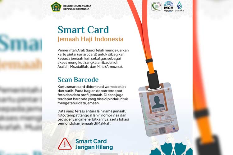 Smart Card Haji, Teknologi Baru Penyelenggaraan Ibadah Haji 2024