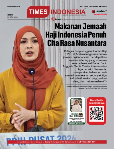 Edisi Rabu, 22 Mei 2024: E-Koran, Bacaan Positif Masyarakat 5.0