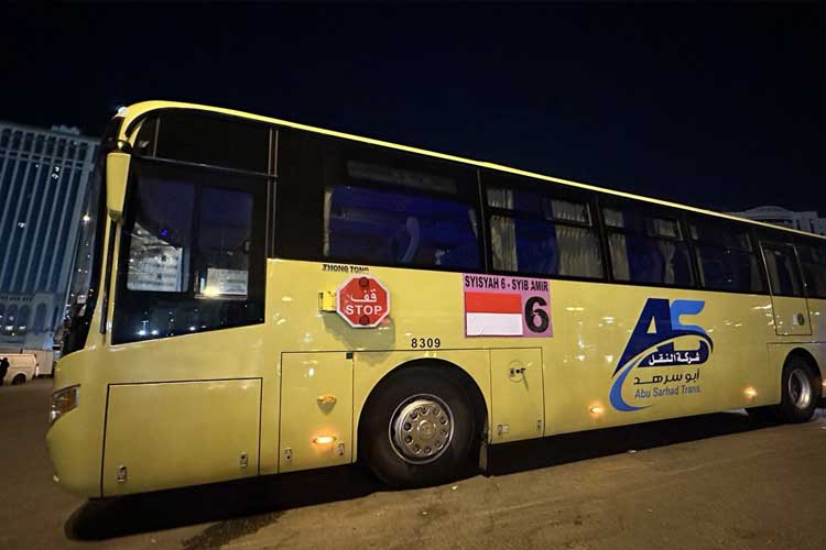 22 Rute Operasional Bus Shalawat Memudahkan Jemaah Haji Indonesia