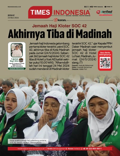 Edisi Jumat, 24 Mei 2024: E-Koran, Bacaan Positif Masyarakat 5.0