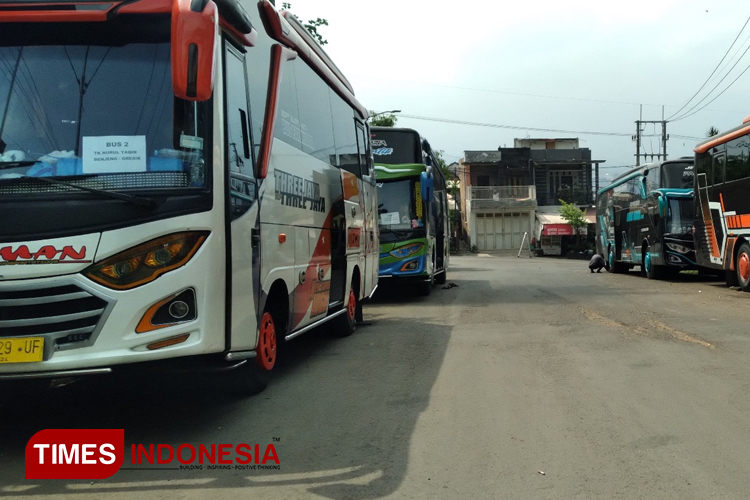 Diluar prediksi sepekan ini obyek wisata Kota Batu dibanjiri bus pariwisata yang membawa rombongan wisatawan pelajar dari berbagai daerah di Pulau Jawa. (Muhammad Dhani Rahman/TIMES Indonesia)