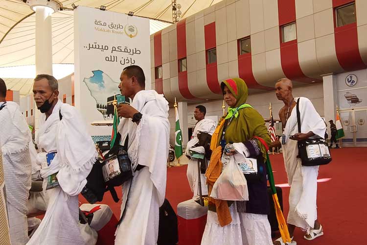 90.132 Jemaah Haji Indonesia Tiba di Arab Saudi
