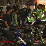 Razia Balap Liar di Pacitan, Polisi Amankan Puluhan Motor