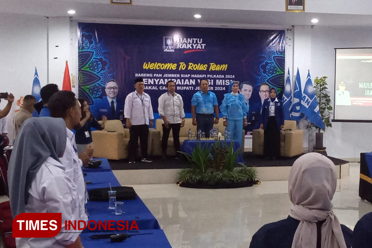 DPD PAN Jember membuka penjaringan Bakal Calon Bupati Jember dalam Pilkada 2024. (M. Abdul Basid/TIMES Indonesia)