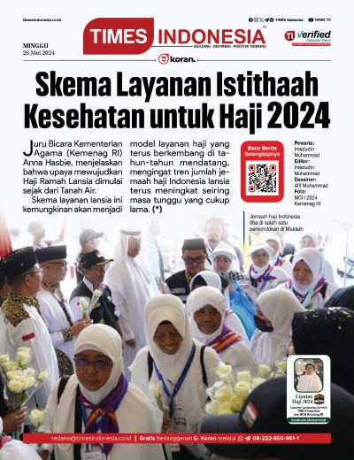 Edisi Minggu, 26 Mei 2024: E-Koran, Bacaan Positif Masyarakat 5.0