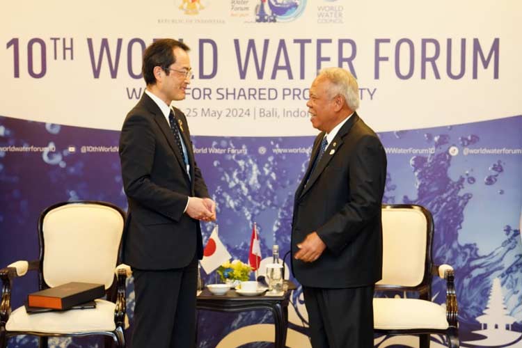 Di World Water Forum Ke-10, Menteri PUPR RI Ajak JICA Perkuat Kerjasama Teknologi Sabo Dam