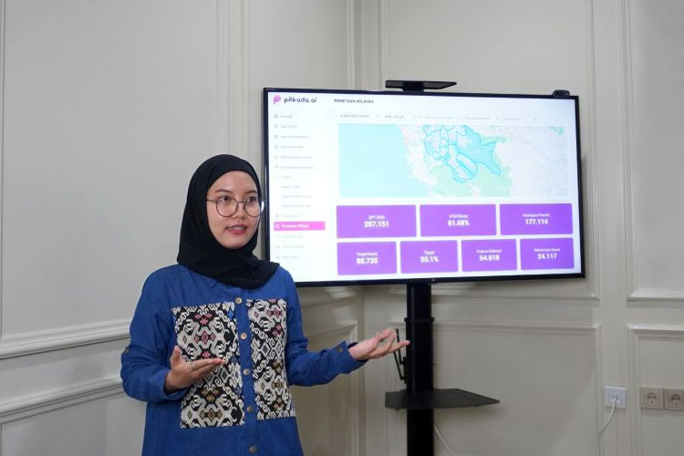 CEO Pilkada.AI, Nadia Shabilla. (FOTO: ist)