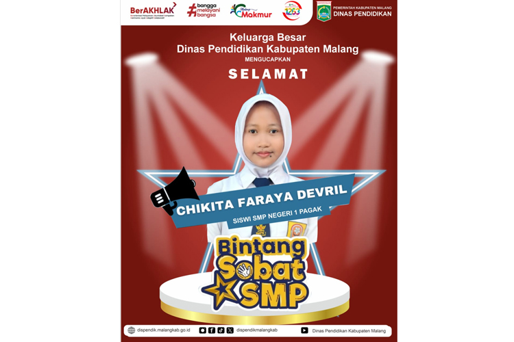 Keren! Siswa Pelosok Desa di Malang Raih Bintang Sobat SMP Kemendikbudristek
