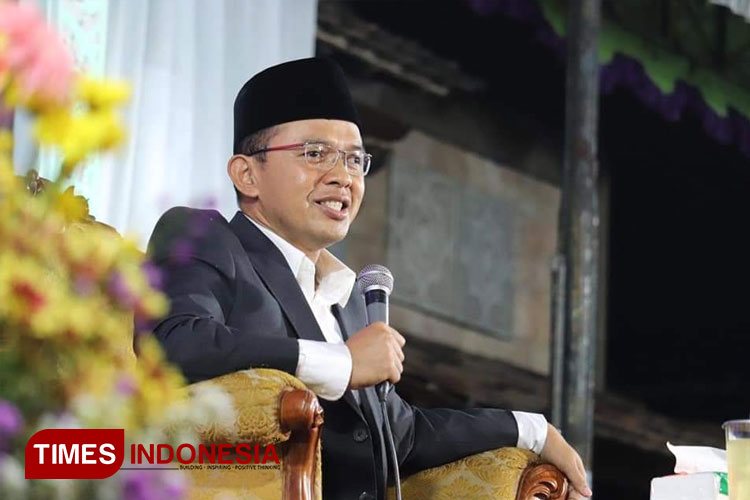 Anggota Komisi VIII DPR RI Fraksi PKB KH Maman Imanulhaq. (FOTO: Jaja Sumarja/TIMES Indonesia)