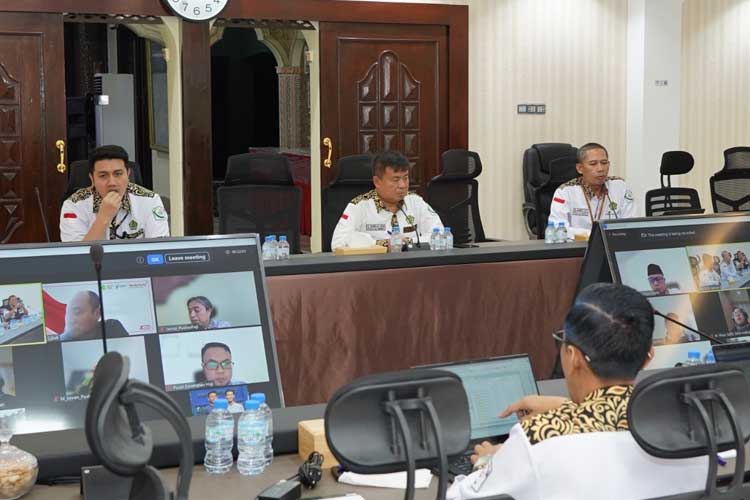 PPIH Arab Saudi mematangkan safari Wukuf lansia. (Foto: MCH 2024 Kemenag RI)