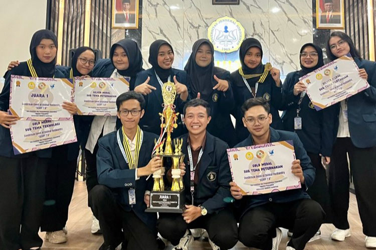 4 Tim Raih Medali, Delegasi UB Sabet Juara Umum Dalam SEARY 7.0