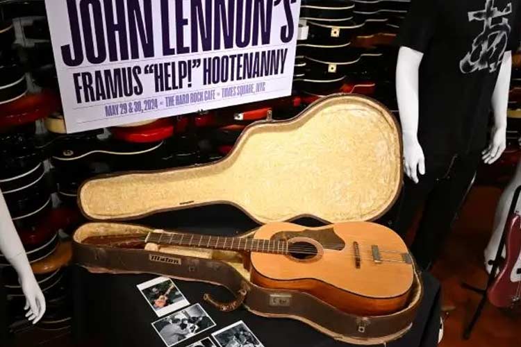 Gitar Legendaris The Beatles Laku Rp 47 Miliar 