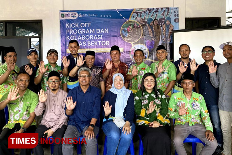 Pencanangan KBC BERSAHAJA oleh AQUA Keboncandi (dok: Aqua)