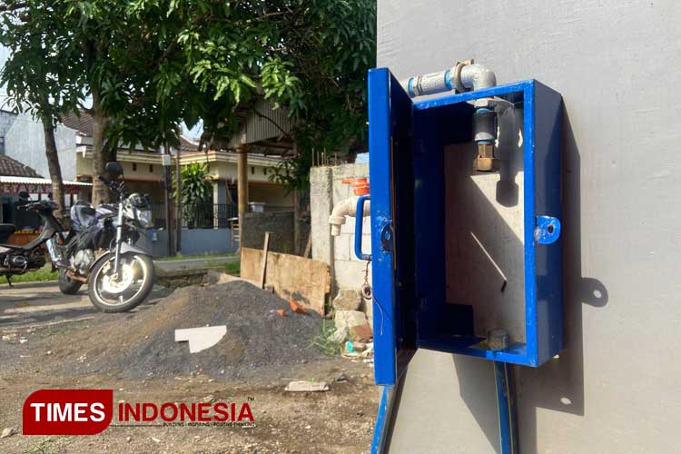 Lokasi pencurian meteran air di ruko kosong wilayah Sukun, Kota Malang. (Foto: Rizky Kurniawan Pratama/TIMES Indonesia)