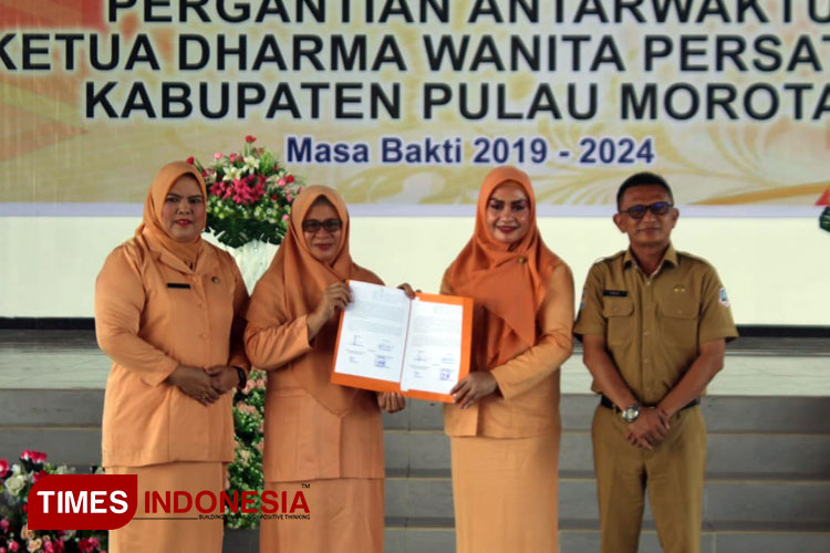 Ketua DWP Morotai Berganti, Sekda: Kekerasan Perempuan dan Seksual Masih Luput dari Perhatian