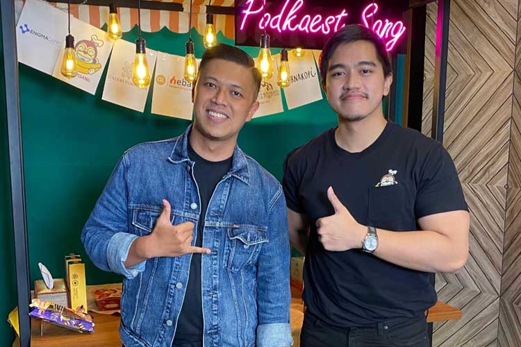 Hendy Setiono dan Kaesang Pangarep. (FOTO: Dok. HIPMi)