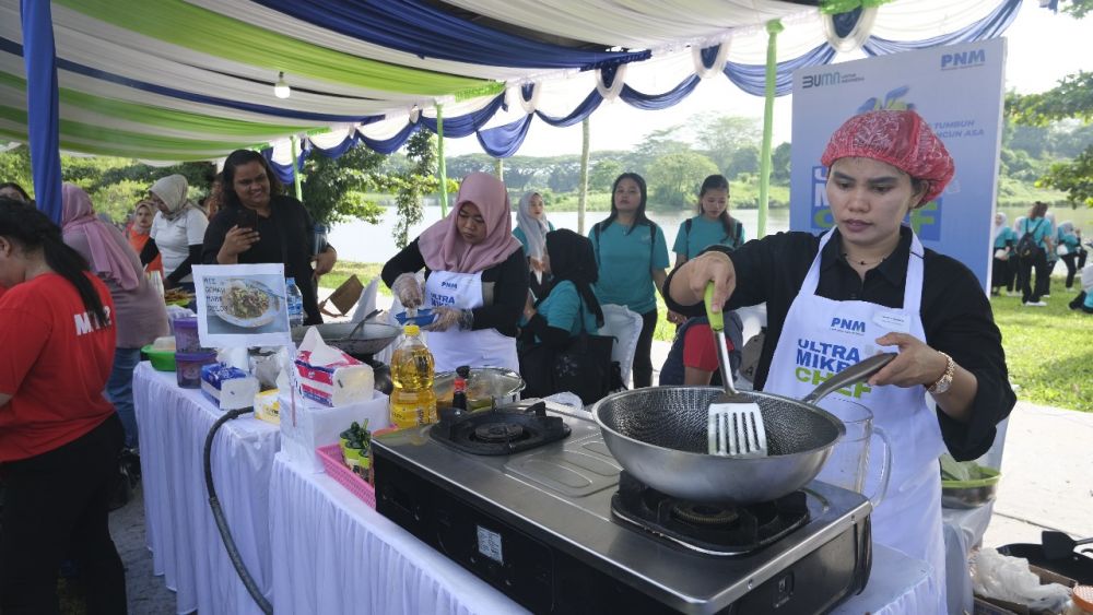 Rangkaian kegiatan HUT ke-25 PNM. (FOTO: ist)
