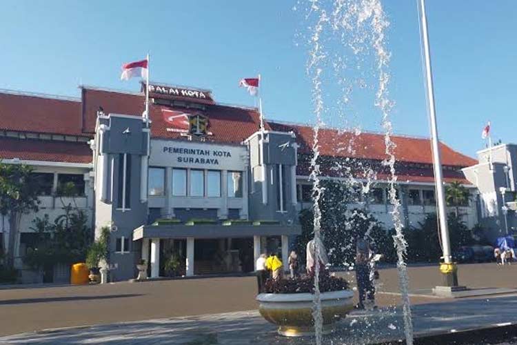 Kantor Pemkot Surabaya. (Foto: Istimewa) 